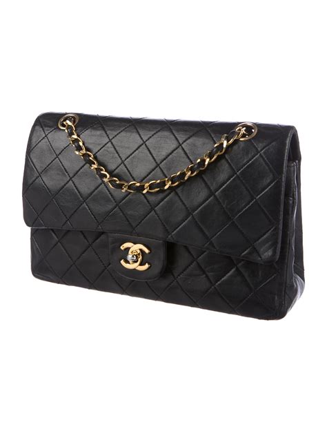 classic chanel flap medium|Chanel single flap vs double.